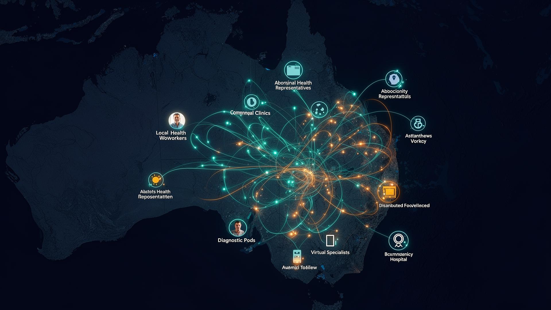 Intelligence distributed locally — not centralised.